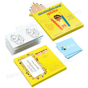 Werbeartikel Farbstifte Set    (Malset)